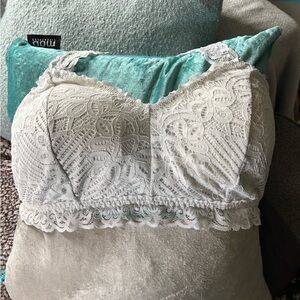 White Lace Bralette Maurice’s